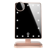 LED Touch Makeup Mirror with Bluetooth & 10X Zoom