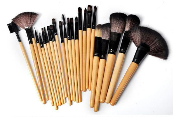 24-Piece Professional Makeup Brush Set with Gift Bag