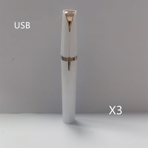 Mini Brow Trimmer with LED Light