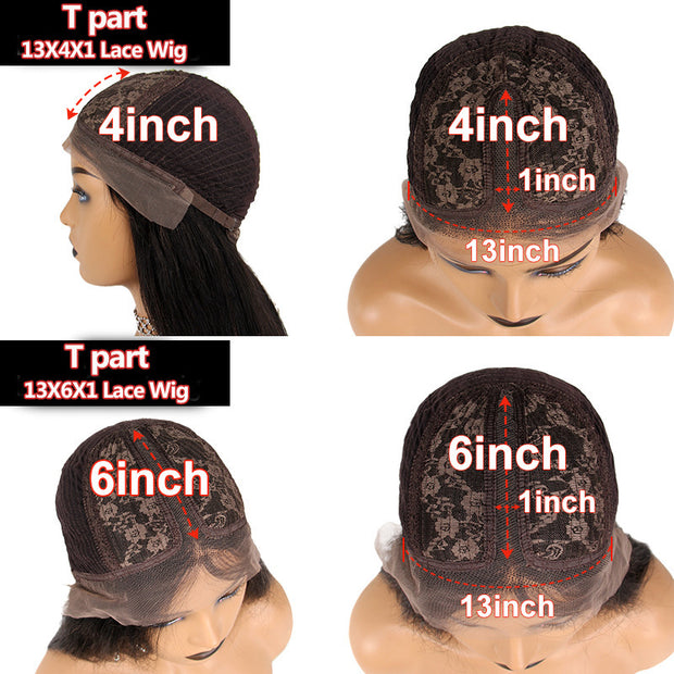 Human Hair Set with Small Curls & Long Length