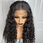 Human Hair Set with Small Curls & Long Length