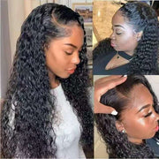 Front Lace Long Curly Fiber Wig