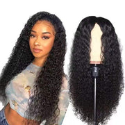 Front Lace Long Curly Fiber Wig