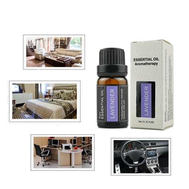 Aromatherapy Candle & Essential Oil Set