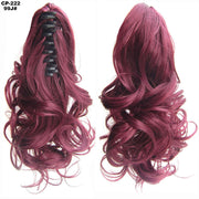 Long Wave Gray Wrap-Around Ponytail Clip-In