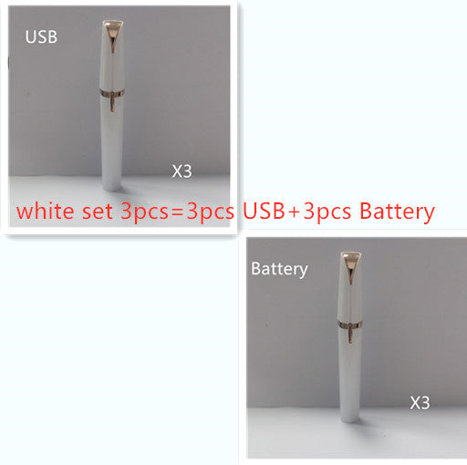 Mini Brow Trimmer with LED Light
