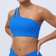 Slant Shoulder Strap Workout Underwear