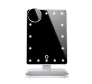 LED Touch Makeup Mirror with Bluetooth & 10X Zoom