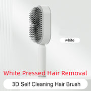 Self Cleaning Hair Brush with Scalp Massage