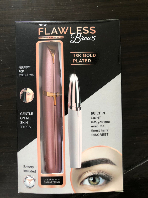Mini Brow Trimmer with LED Light