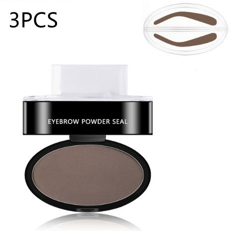 Eyebrow Powder Stamp Tint & Stencil Kit