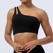Slant Shoulder Strap Workout Underwear