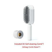 Self Cleaning Hair Brush with Scalp Massage