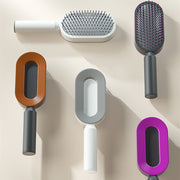 Self Cleaning Hair Brush with Scalp Massage