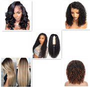 Front Lace Long Curly Fiber Wig