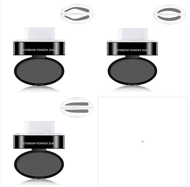 Eyebrow Powder Stamp Tint & Stencil Kit