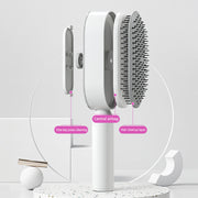 Self Cleaning Hair Brush with Scalp Massage
