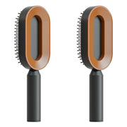 Self Cleaning Hair Brush with Scalp Massage