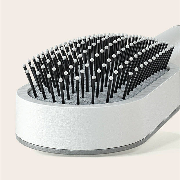 Self Cleaning Hair Brush with Scalp Massage