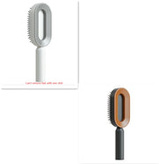 Self Cleaning Hair Brush with Scalp Massage